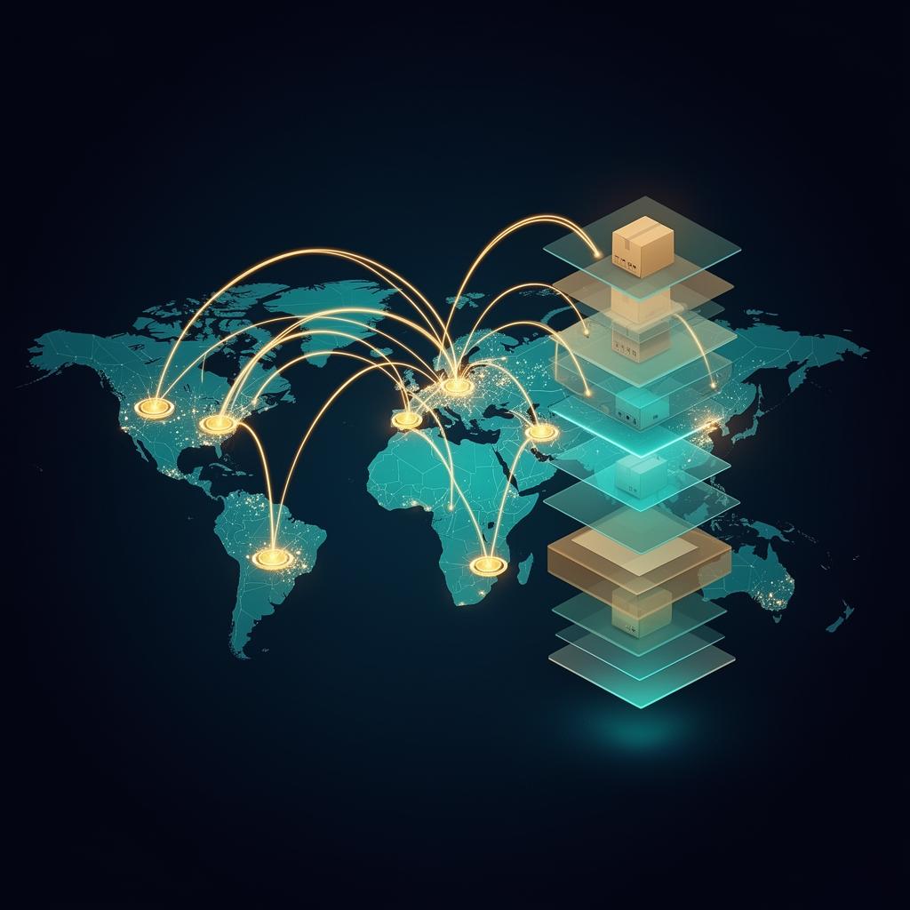 Global CDN edge nodes delivering layered video packaging